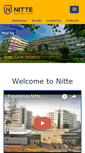 Mobile Screenshot of nitte.ac.in